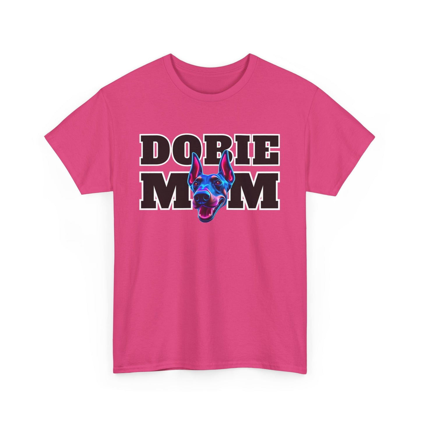 Dobie Mom 08 2025 Unisex Heavy Cotton Tee