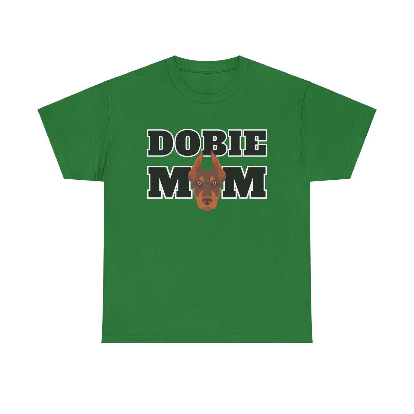 Dobie Mom 07 2025 Unisex Heavy Cotton Tee