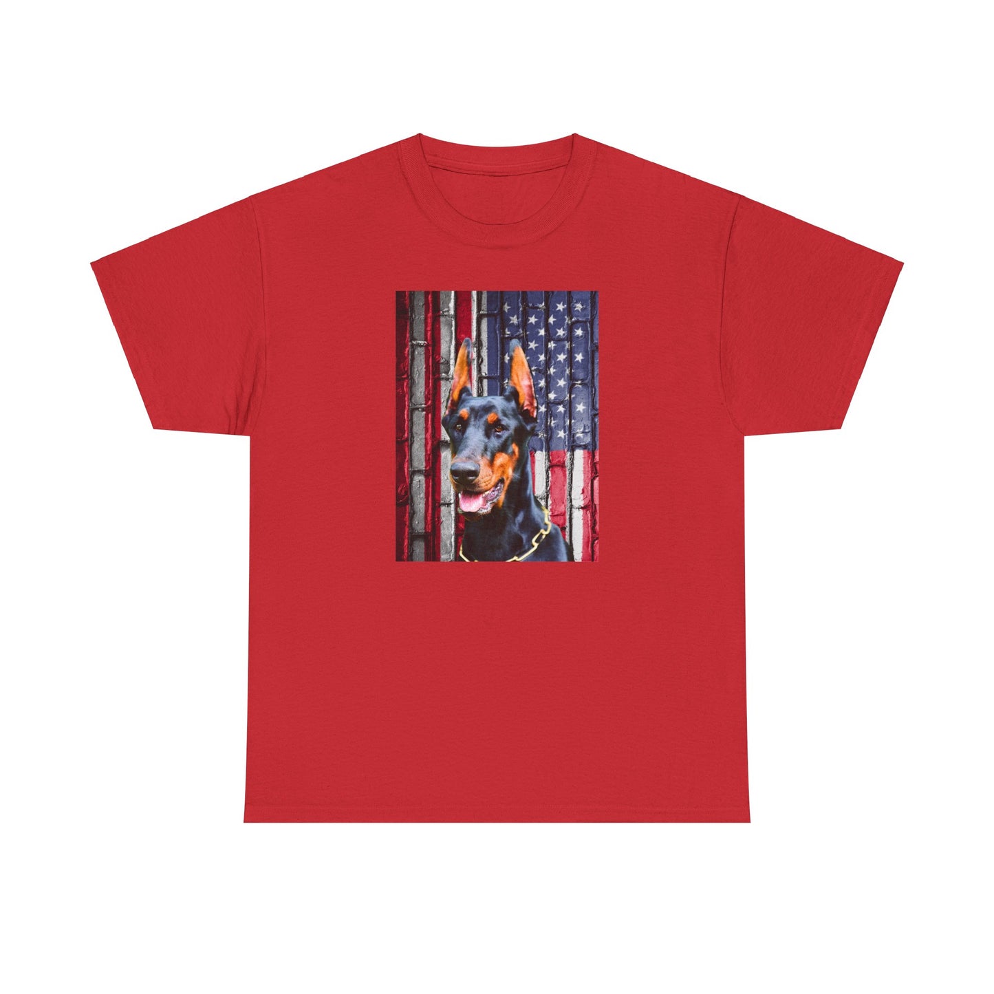 USA Flag 2 2025 Unisex Heavy Cotton Tee