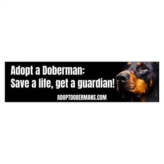 Adopt 2 Bumper Stickers