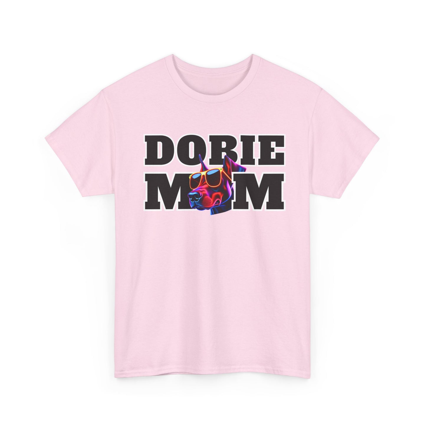 Dobie Mom 09 2025 Unisex Heavy Cotton Tee