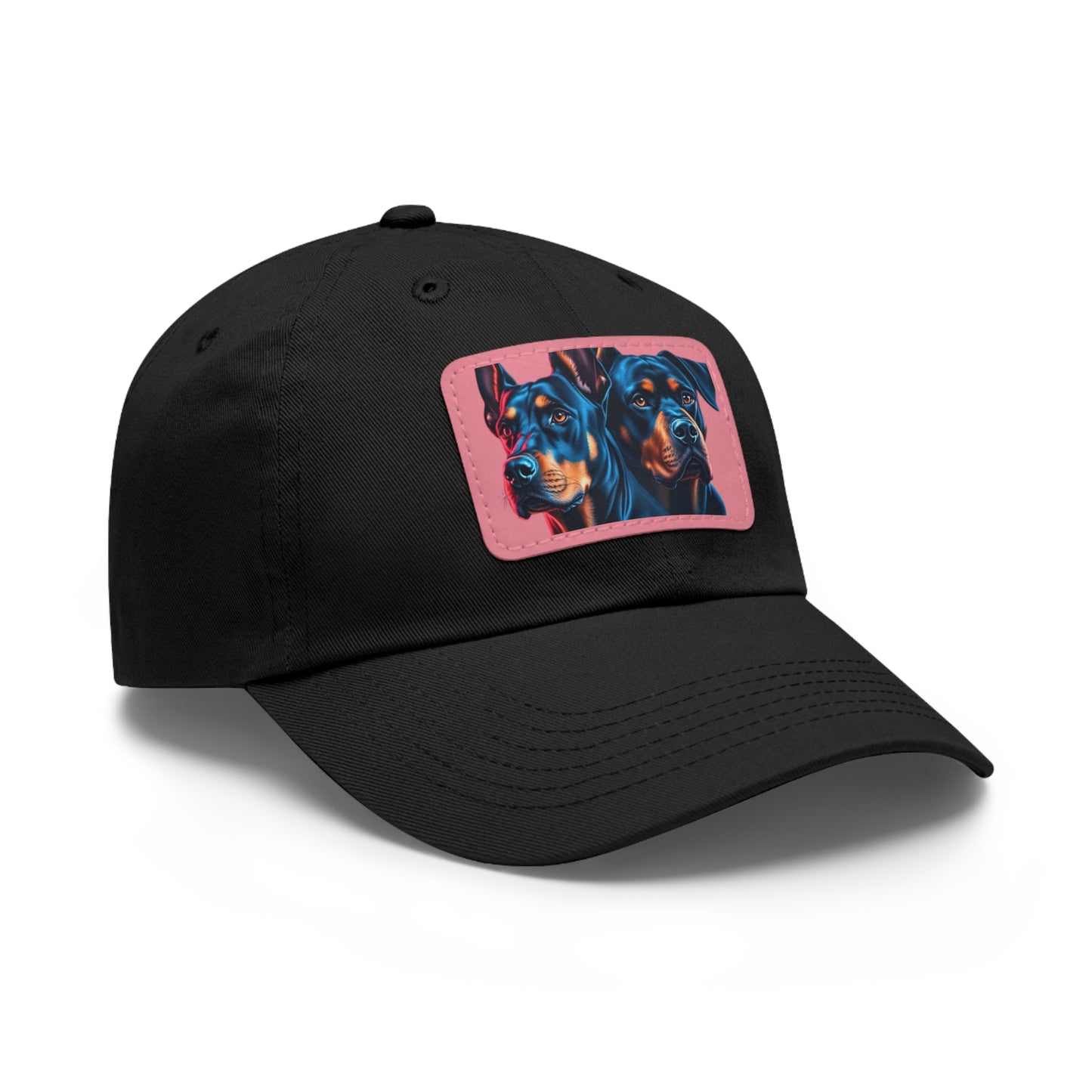 Los Primos 1 Dad Hat with Leather Patch (Rectangle)