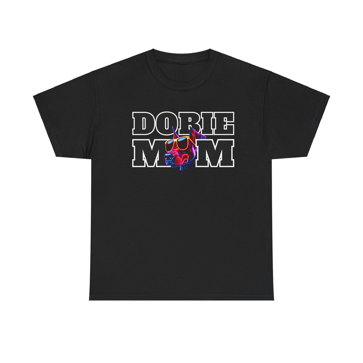 Dobie Mom 09 2025 Unisex Heavy Cotton Tee