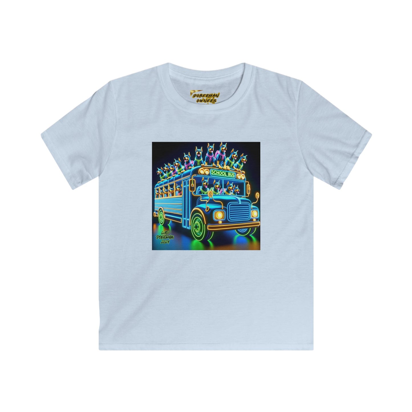 Luis Doberman Edition 006 Kids Softstyle Tee