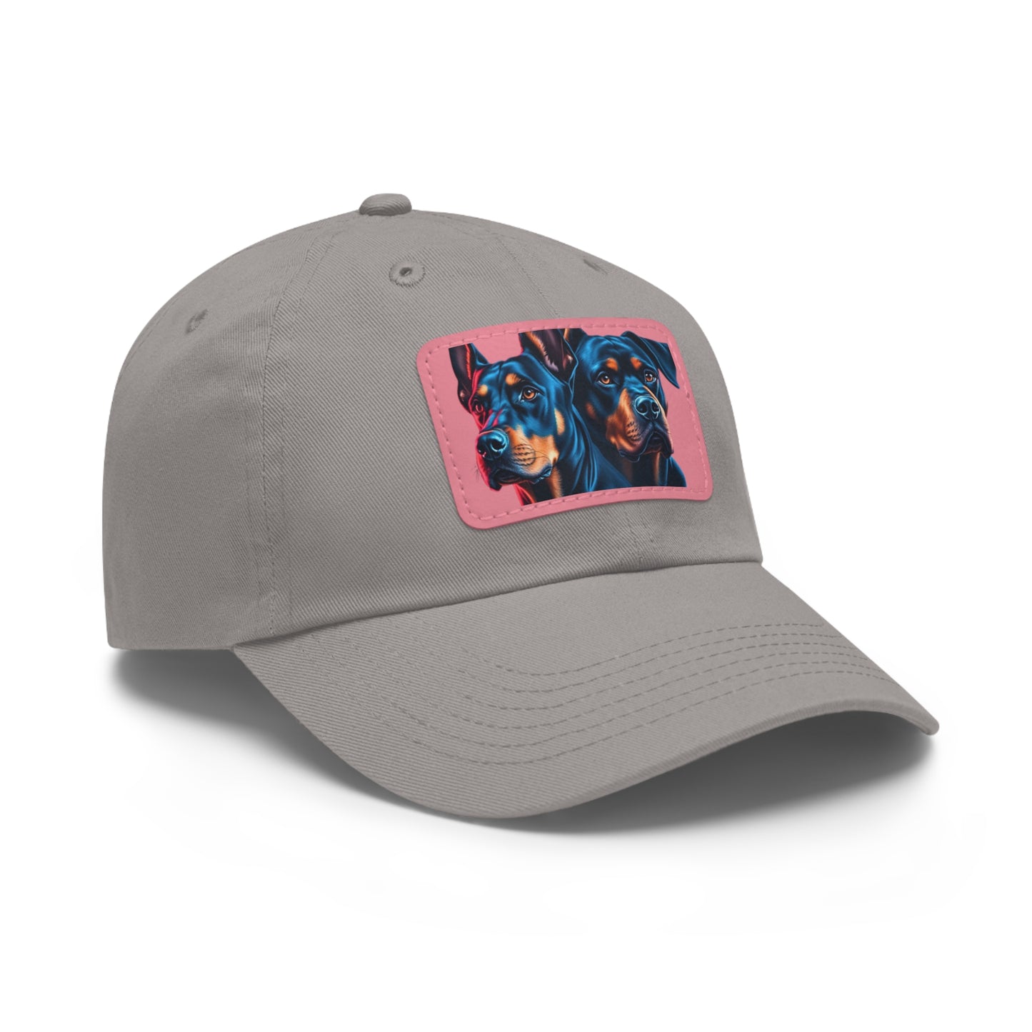 Los Primos 1 Dad Hat with Leather Patch (Rectangle)