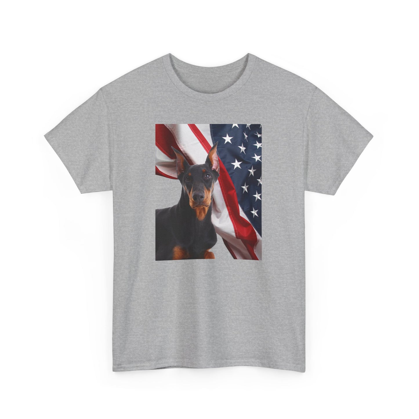 USA Flag 1 2025 Unisex Heavy Cotton Tee