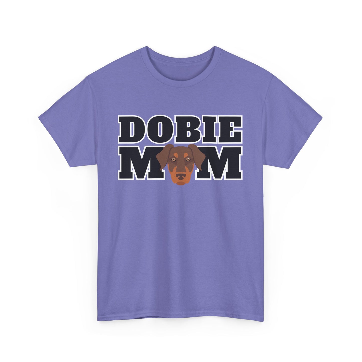 Dobie Mom 04 2025 Unisex Heavy Cotton Tee