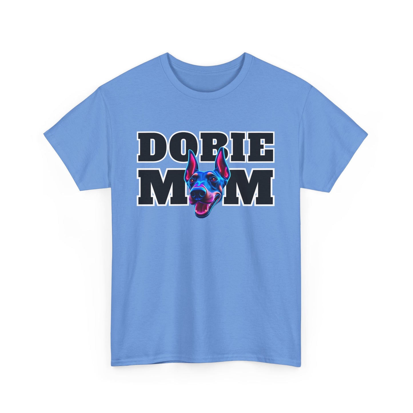 Dobie Mom 08 2025 Unisex Heavy Cotton Tee