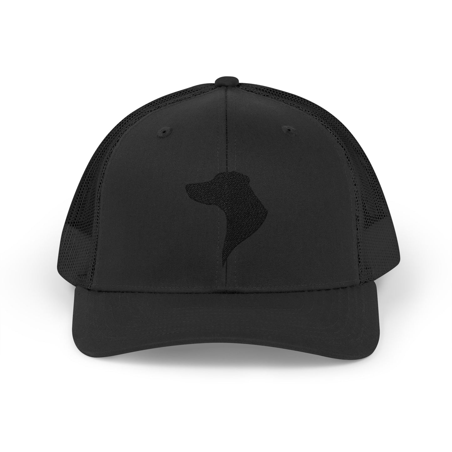 Doberman 3 Silhouette Snapback Trucker Cap