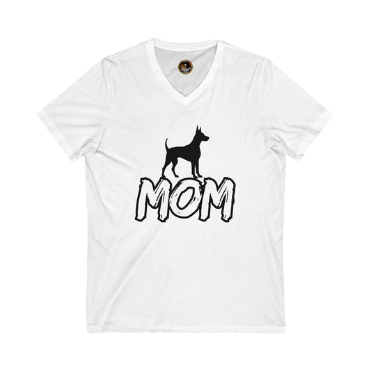 Mom 4 Special Edition Private Label Unisex Jersey Short Sleeve V-Neck Tee