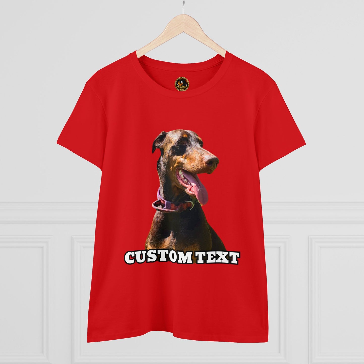 Custom Women's Midweight Cotton Tee