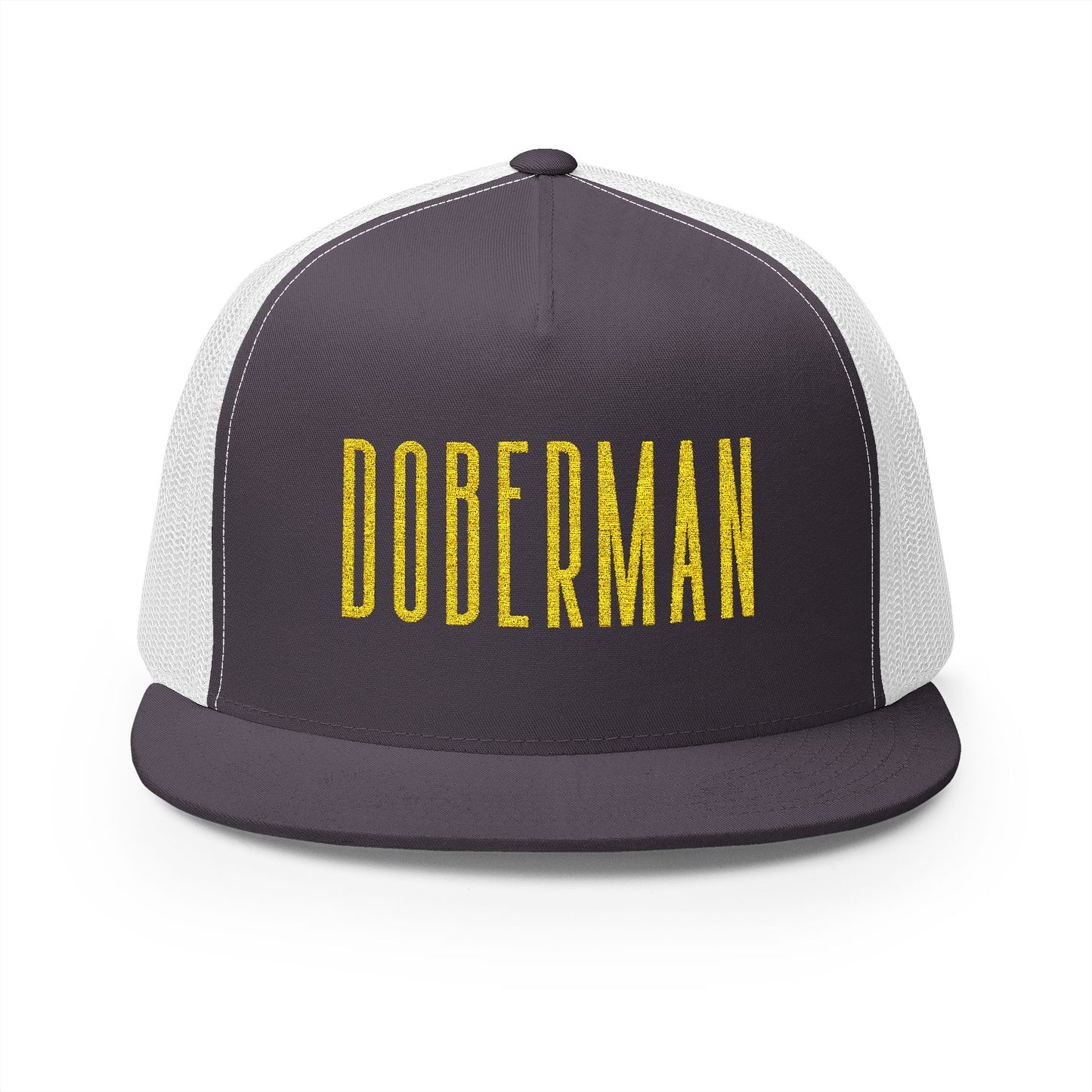 Doberman 4 Panel Trucker Cap