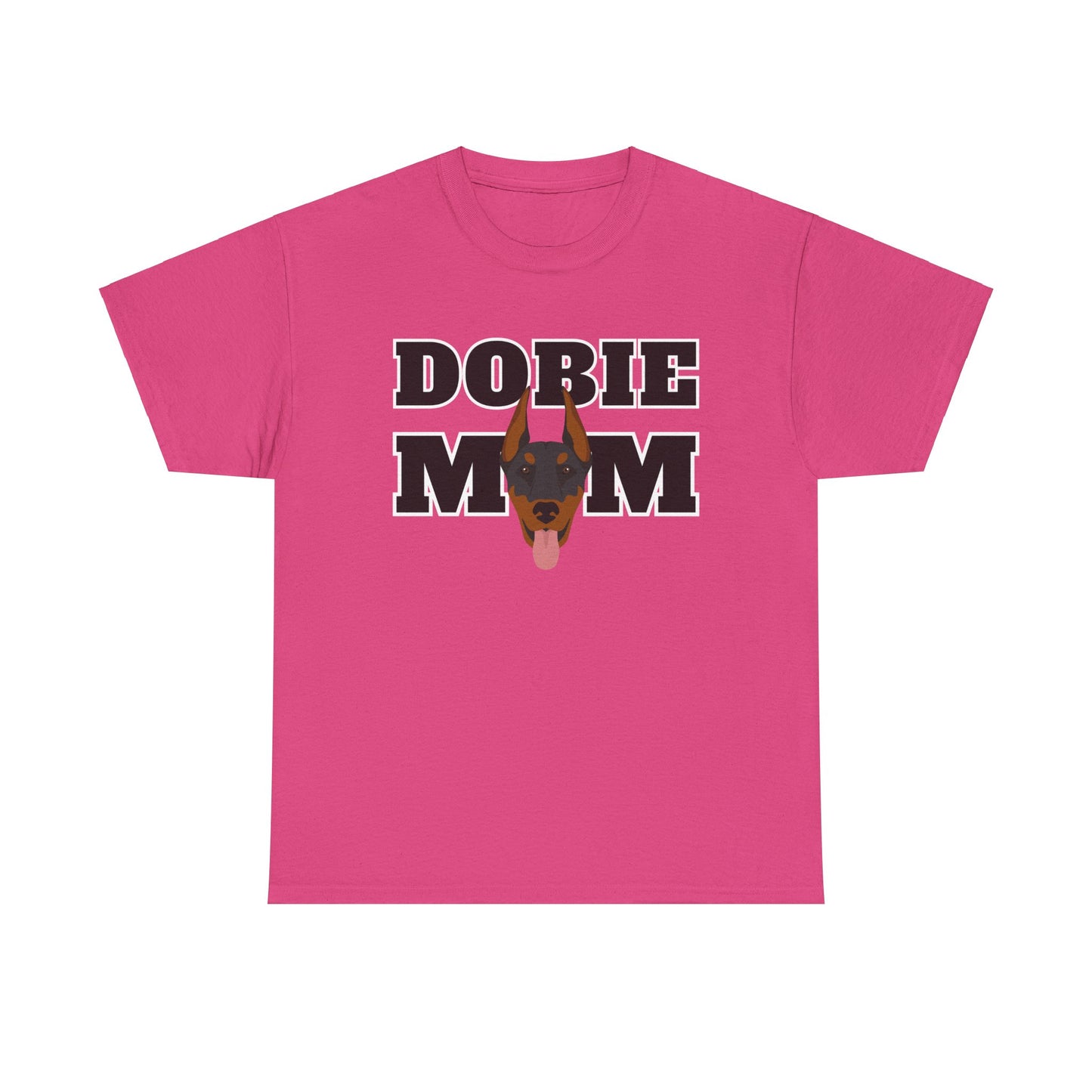 Dobie Mom 02 2025 Unisex Heavy Cotton Tee