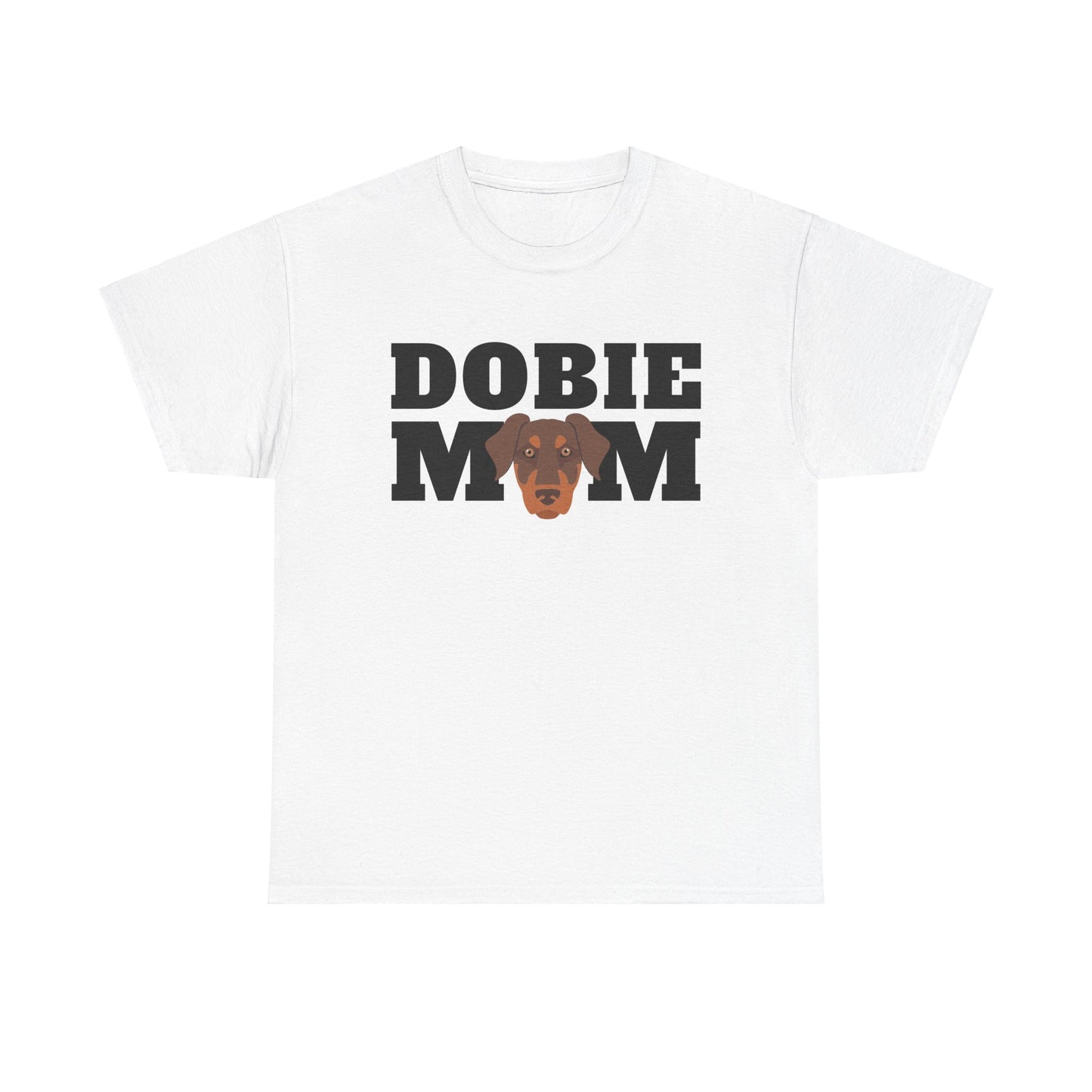 Dobie Mom 04 2025 Unisex Heavy Cotton Tee