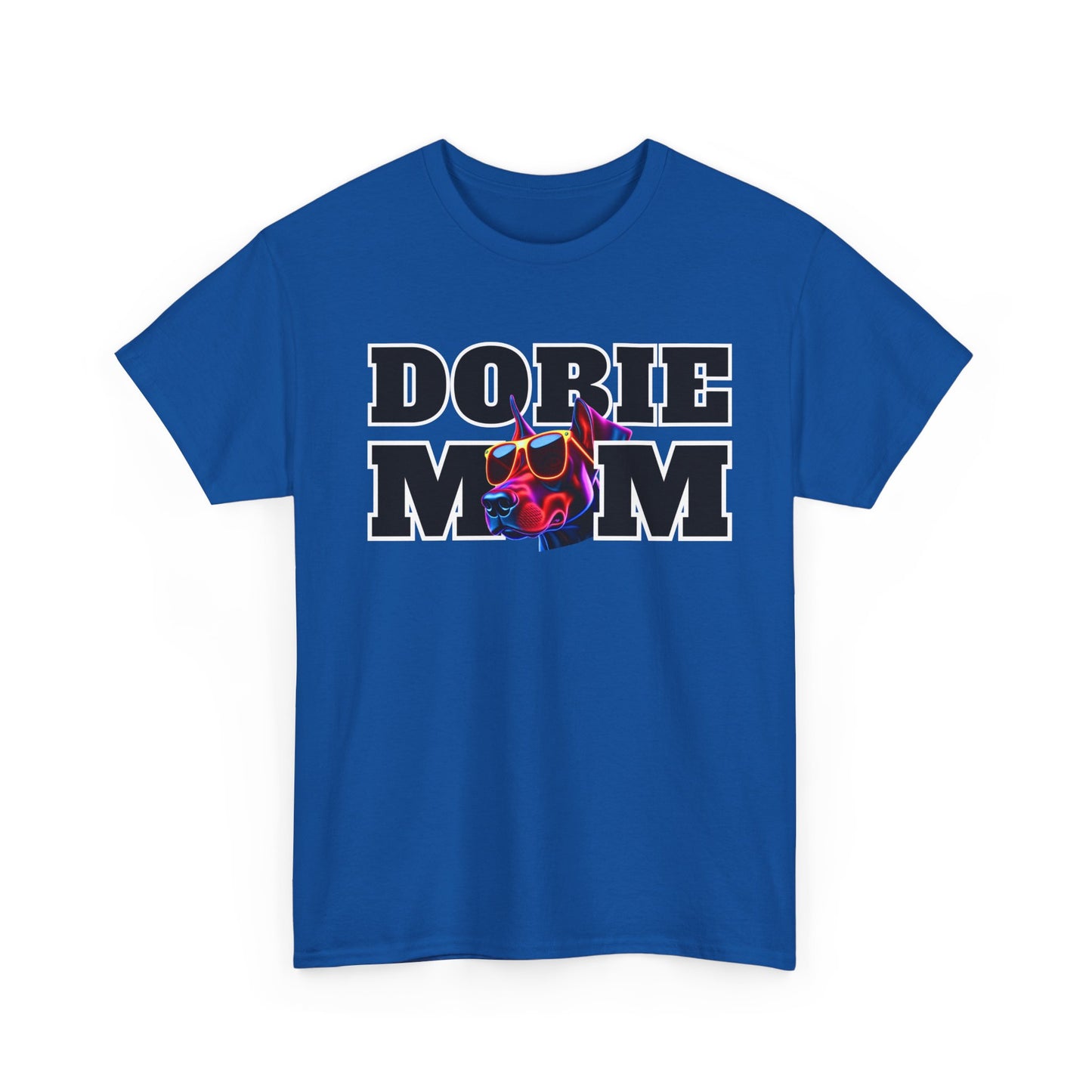 Dobie Mom 09 2025 Unisex Heavy Cotton Tee