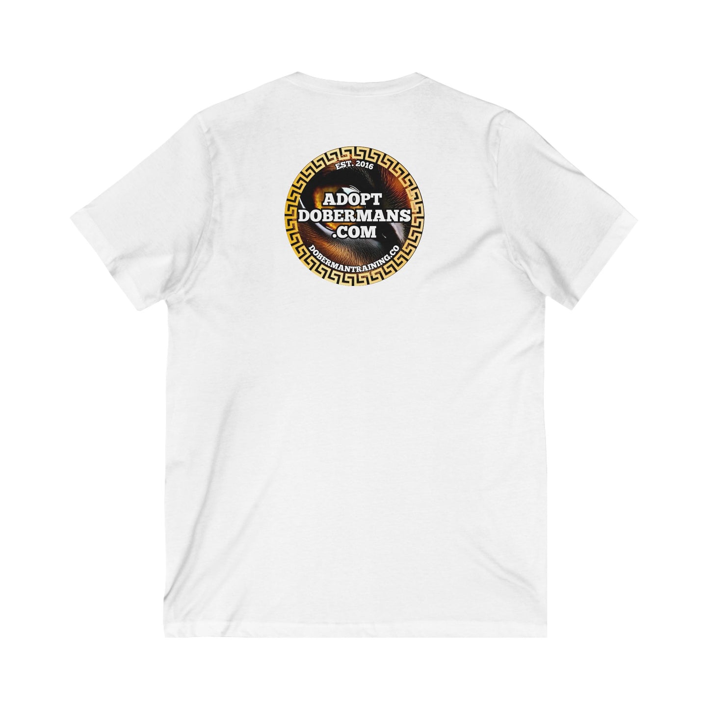 Adopt 143 Special Edition Private Label Unisex Jersey Short Sleeve V-Neck Tee