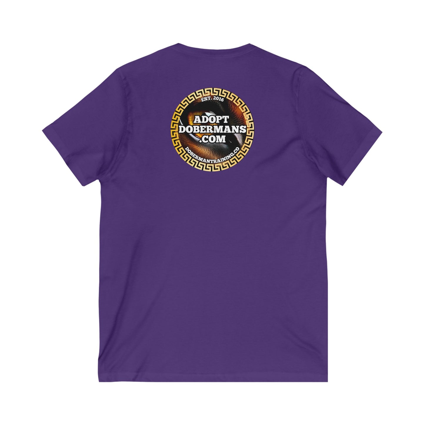 Adopt 143 Special Edition Private Label Unisex Jersey Short Sleeve V-Neck Tee