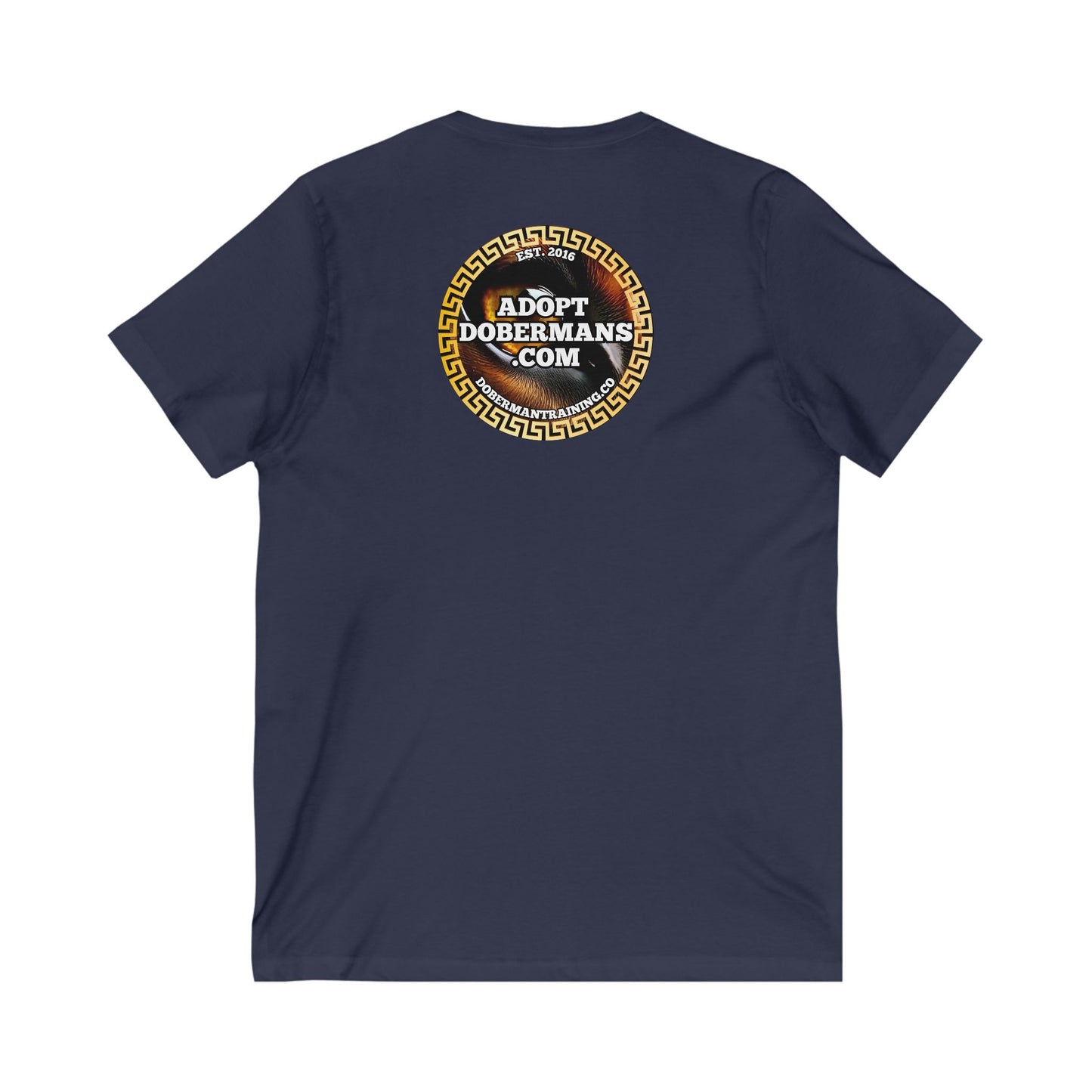 Adopt 143 Special Edition Private Label Unisex Jersey Short Sleeve V-Neck Tee