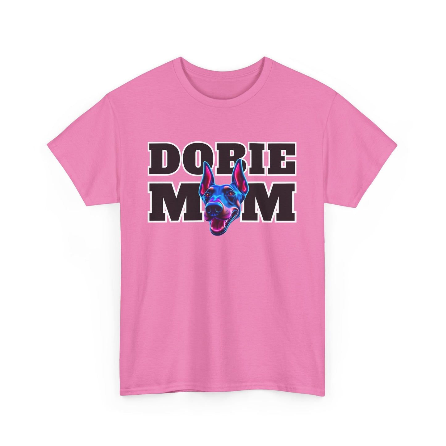 Dobie Mom 08 2025 Unisex Heavy Cotton Tee