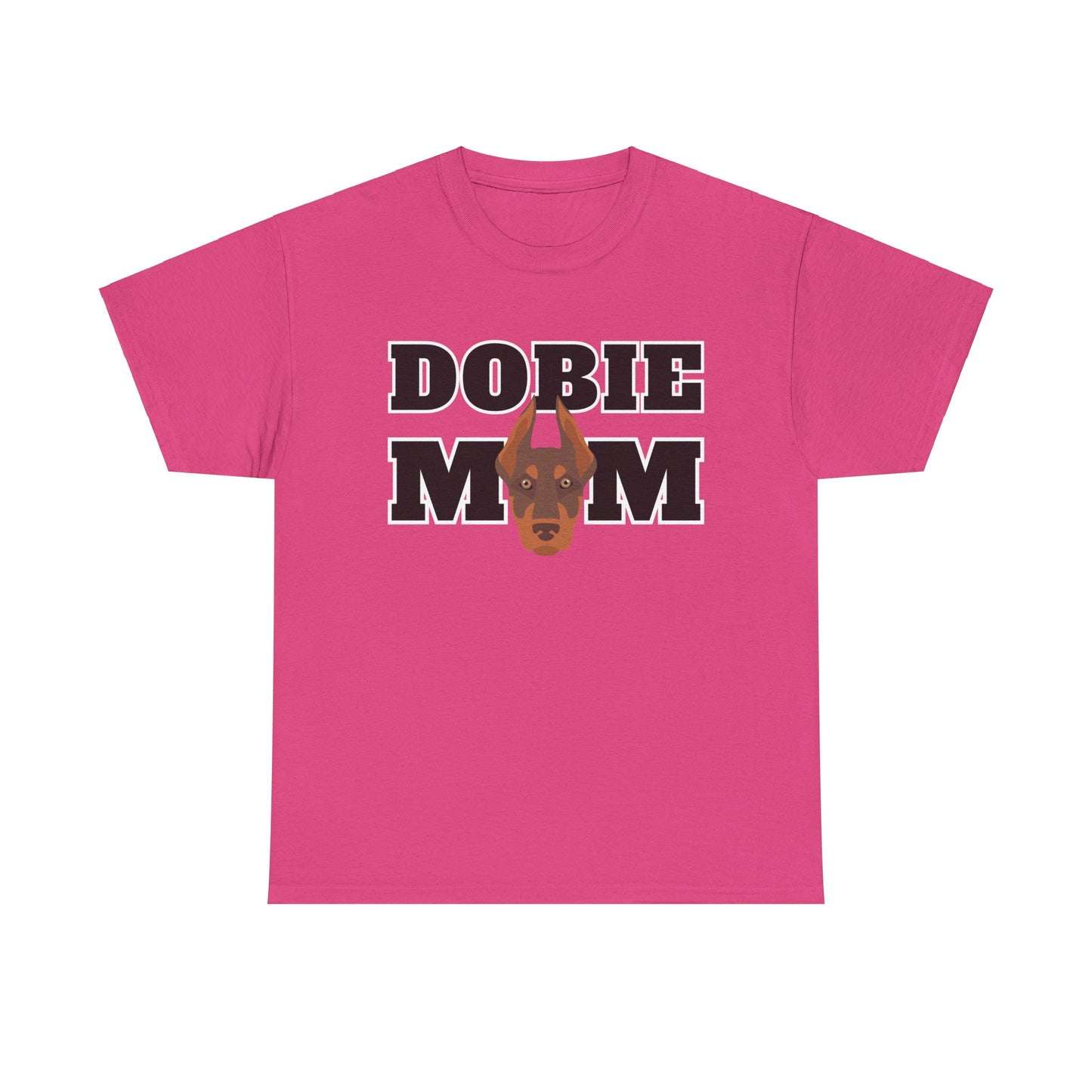 Dobie Mom 07 2025 Unisex Heavy Cotton Tee