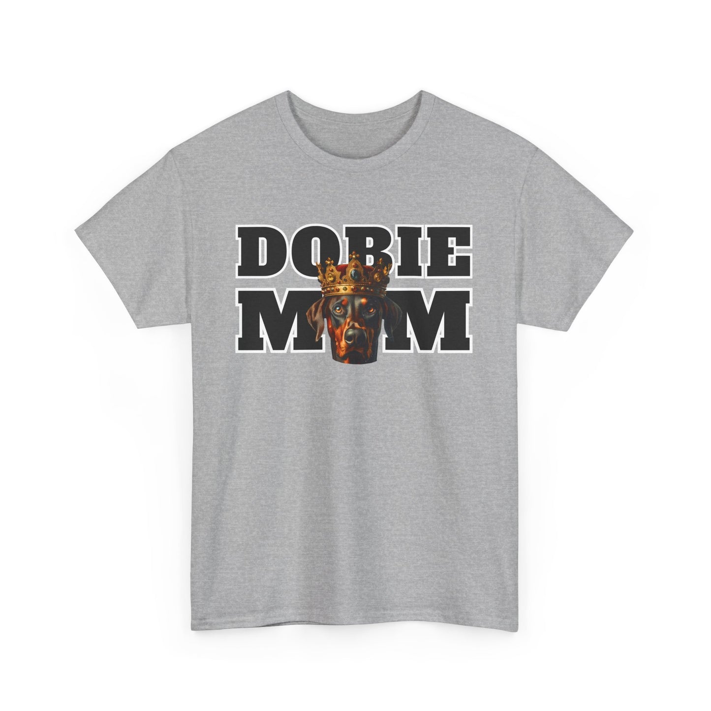 Dobie Mom 13 2025 Unisex Heavy Cotton Tee