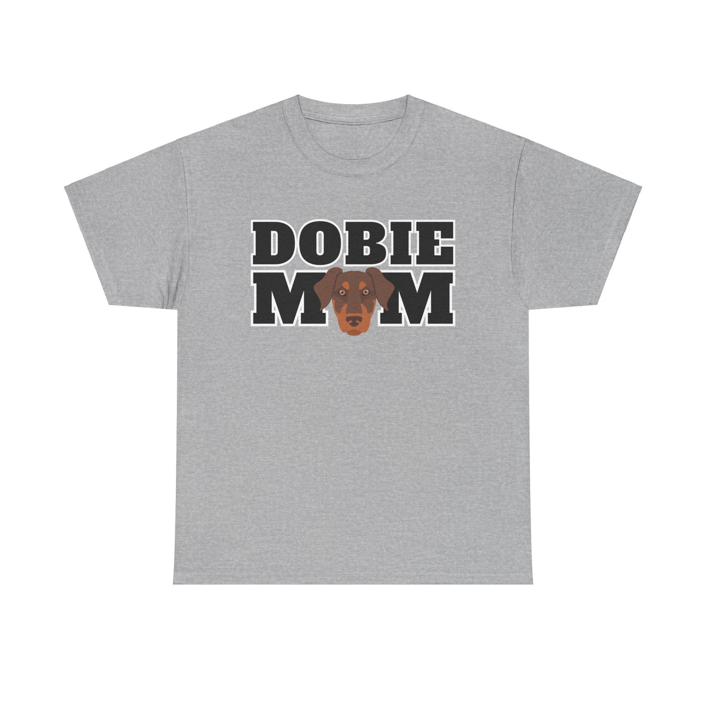 Dobie Mom 04 2025 Unisex Heavy Cotton Tee