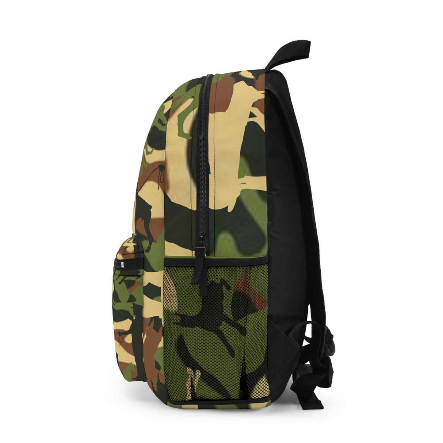 Doberman Camo Print 2 Backpack