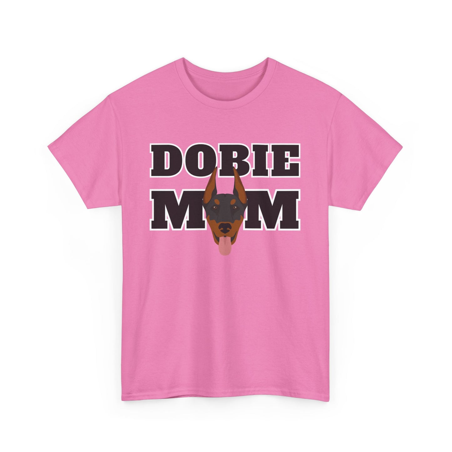 Dobie Mom 02 2025 Unisex Heavy Cotton Tee