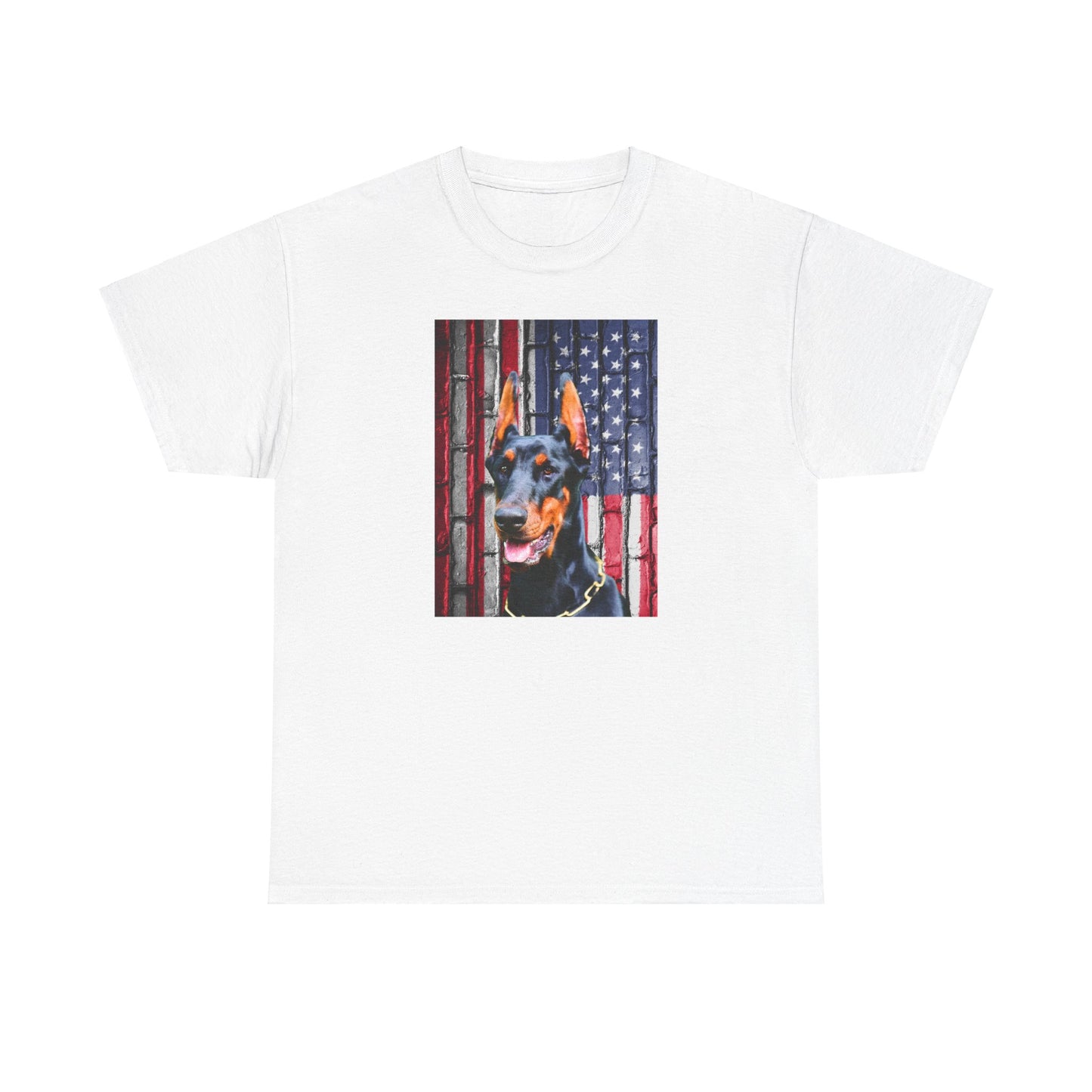 USA Flag 2 2025 Unisex Heavy Cotton Tee