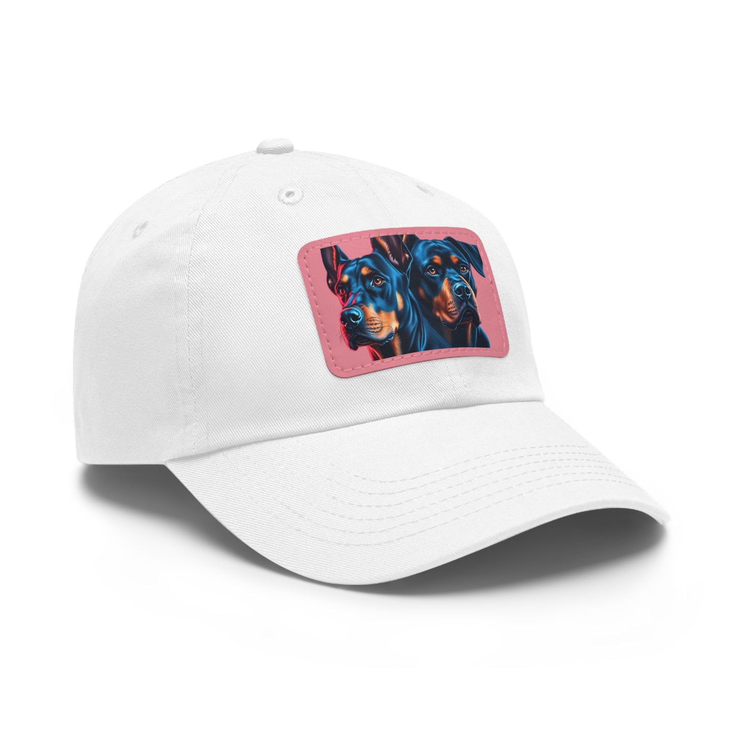 Los Primos 1 Dad Hat with Leather Patch (Rectangle)