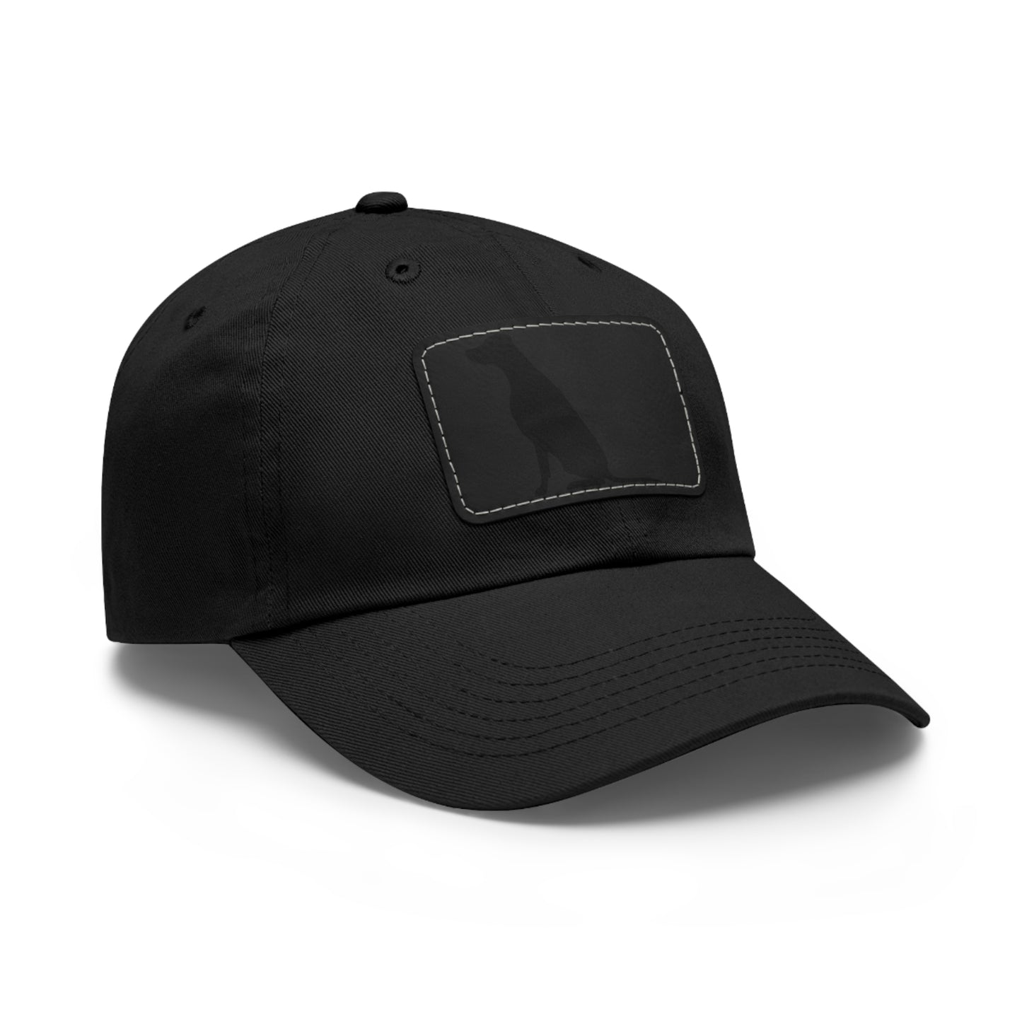 Sit 1 Dad Hat with Leather Patch (Rectangle)