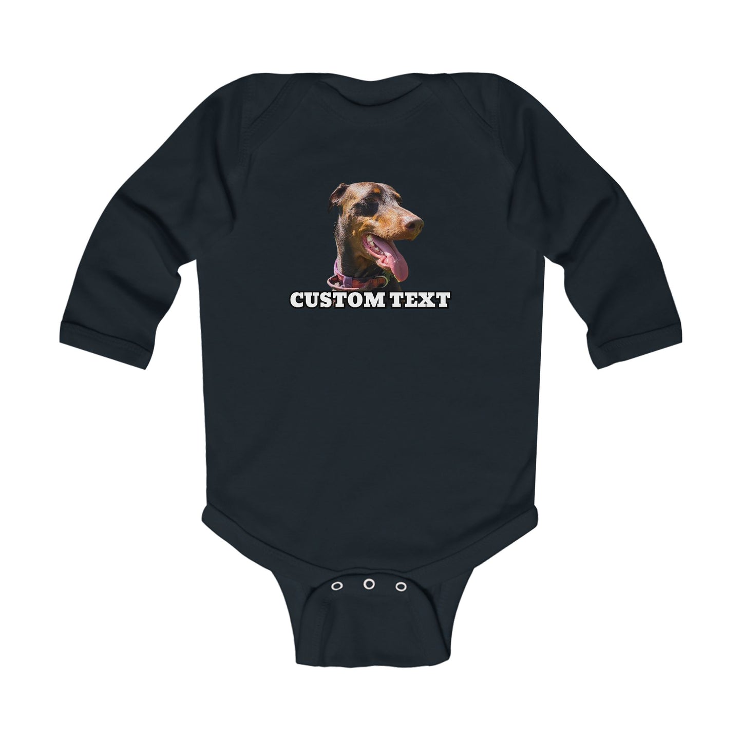 Custom Infant Long Sleeve Bodysuit