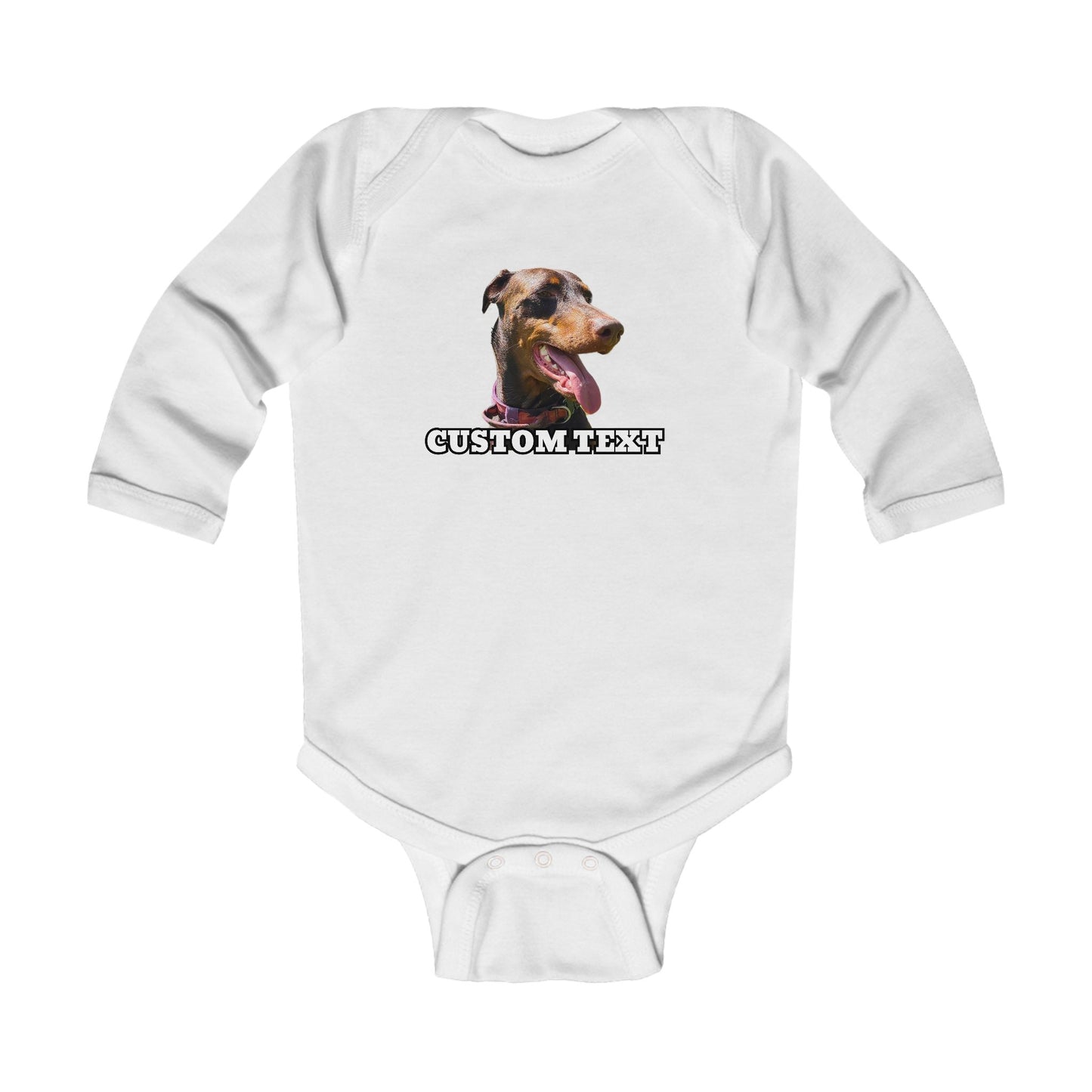 Custom Infant Long Sleeve Bodysuit