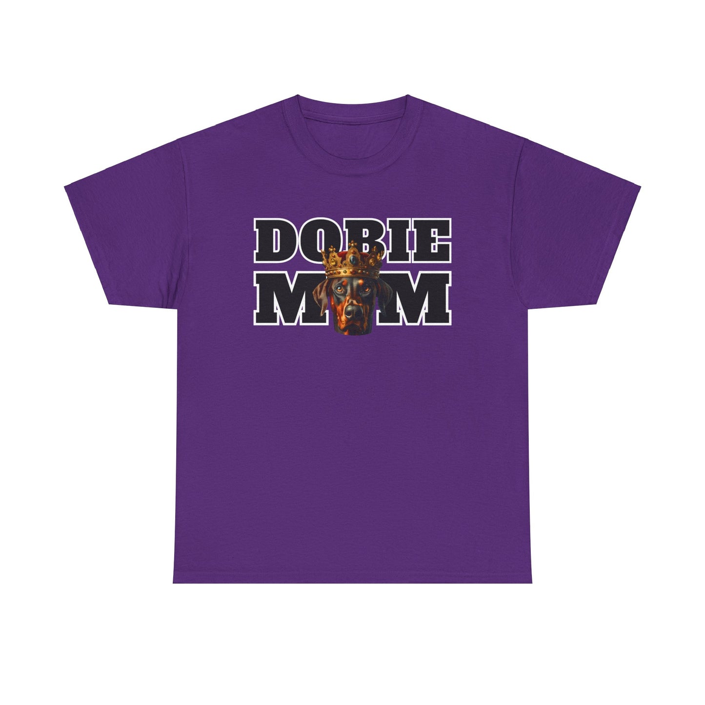 Dobie Mom 13 2025 Unisex Heavy Cotton Tee