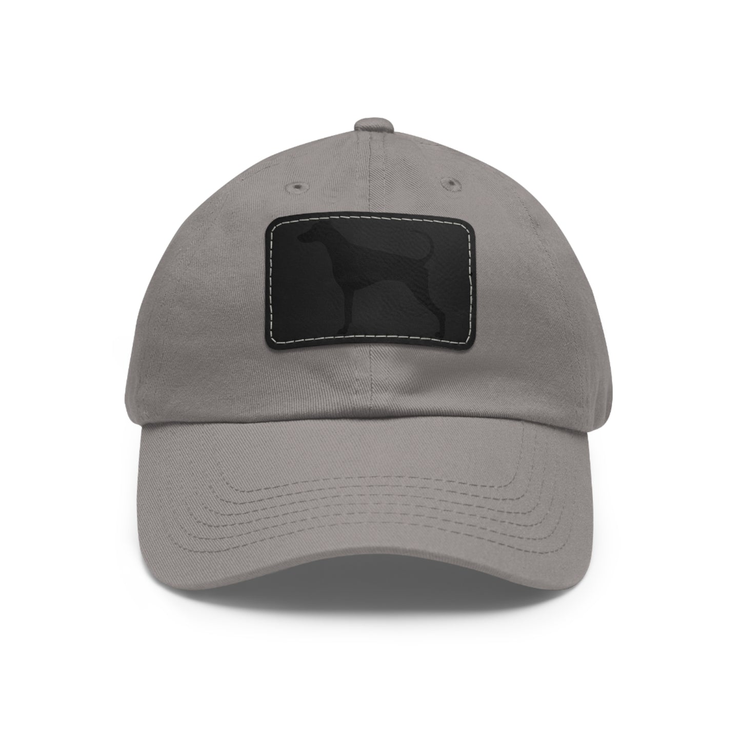 Stay 1 Dad Hat with Leather Patch (Rectangle)