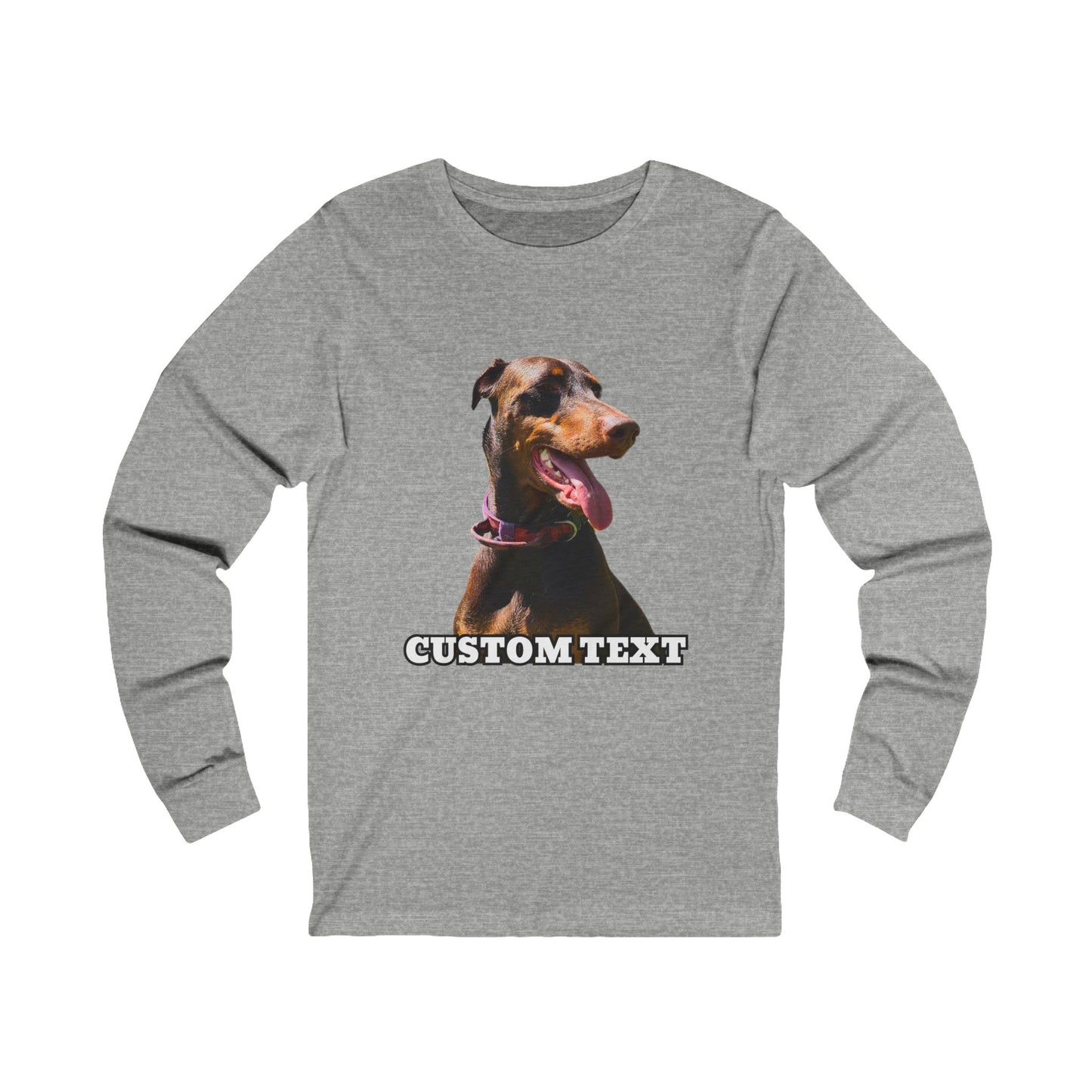 Custom Unisex Jersey Long Sleeve Tee