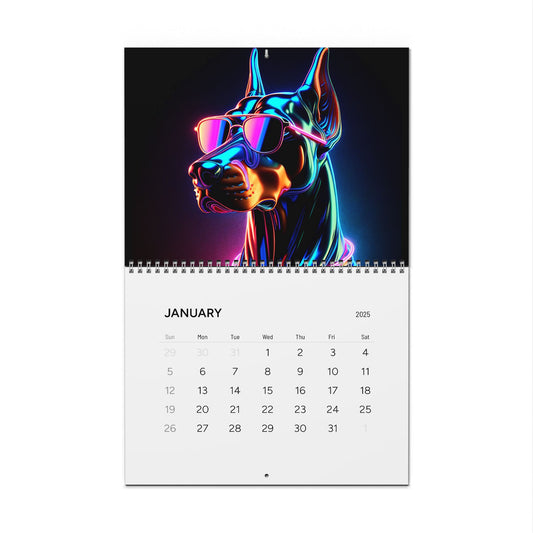 Doberman Bright Future Edition 1 Wall Calendars (2025)