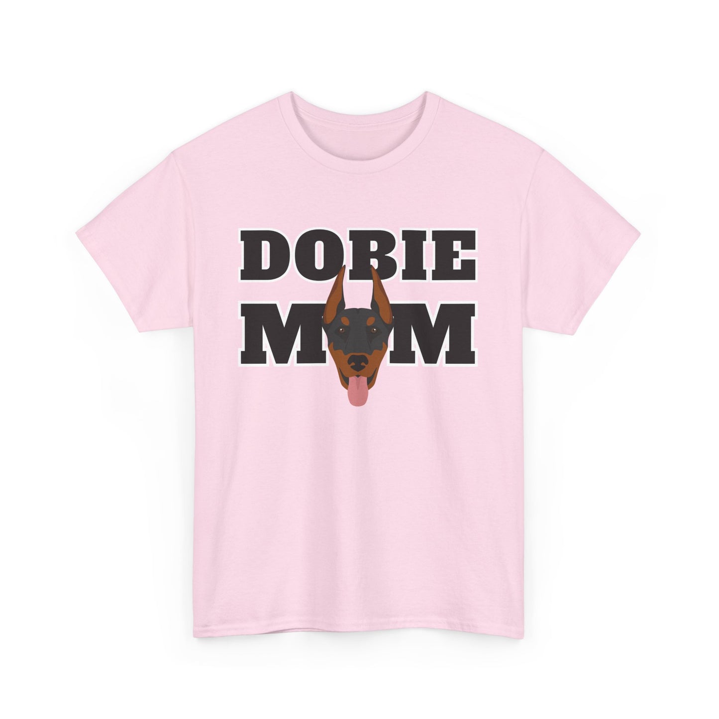 Dobie Mom 02 2025 Unisex Heavy Cotton Tee