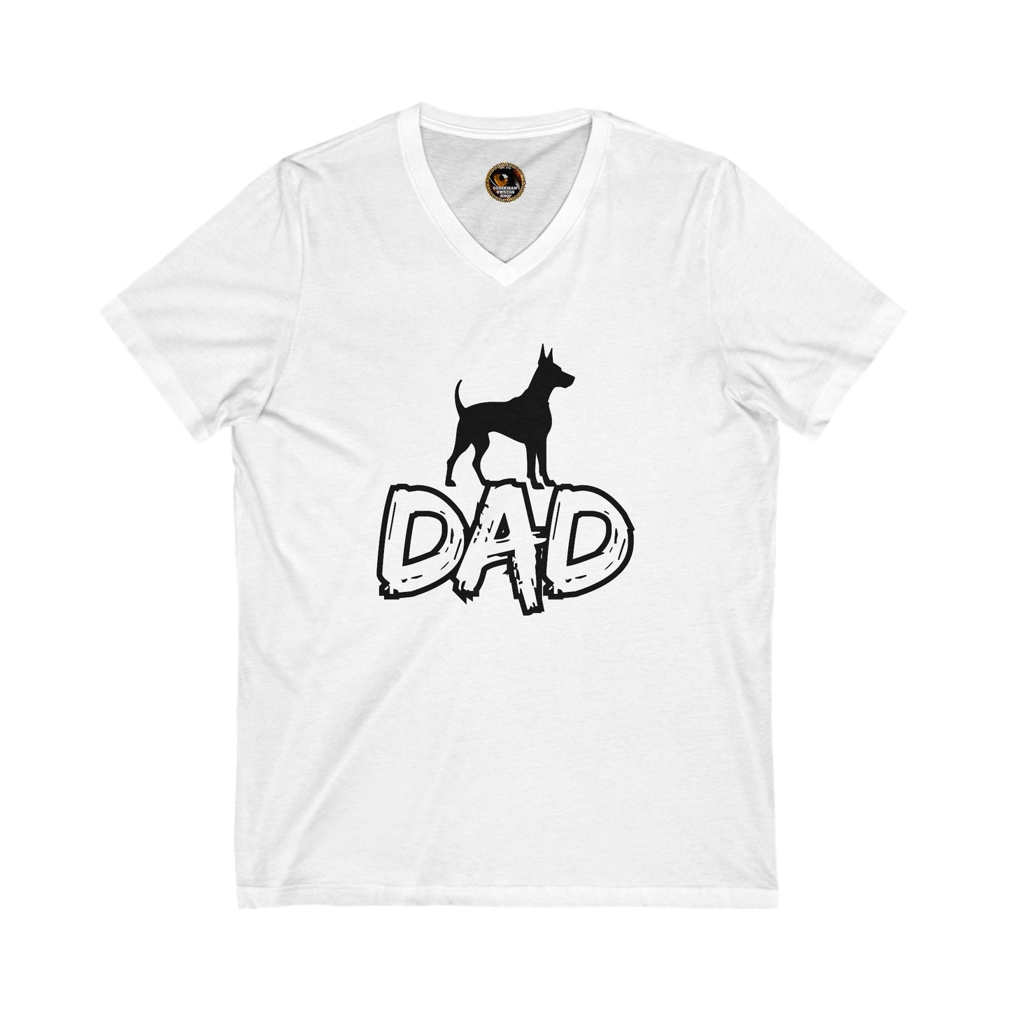 Dad 3 Special Edition Private Label Unisex Jersey Short Sleeve V-Neck Tee