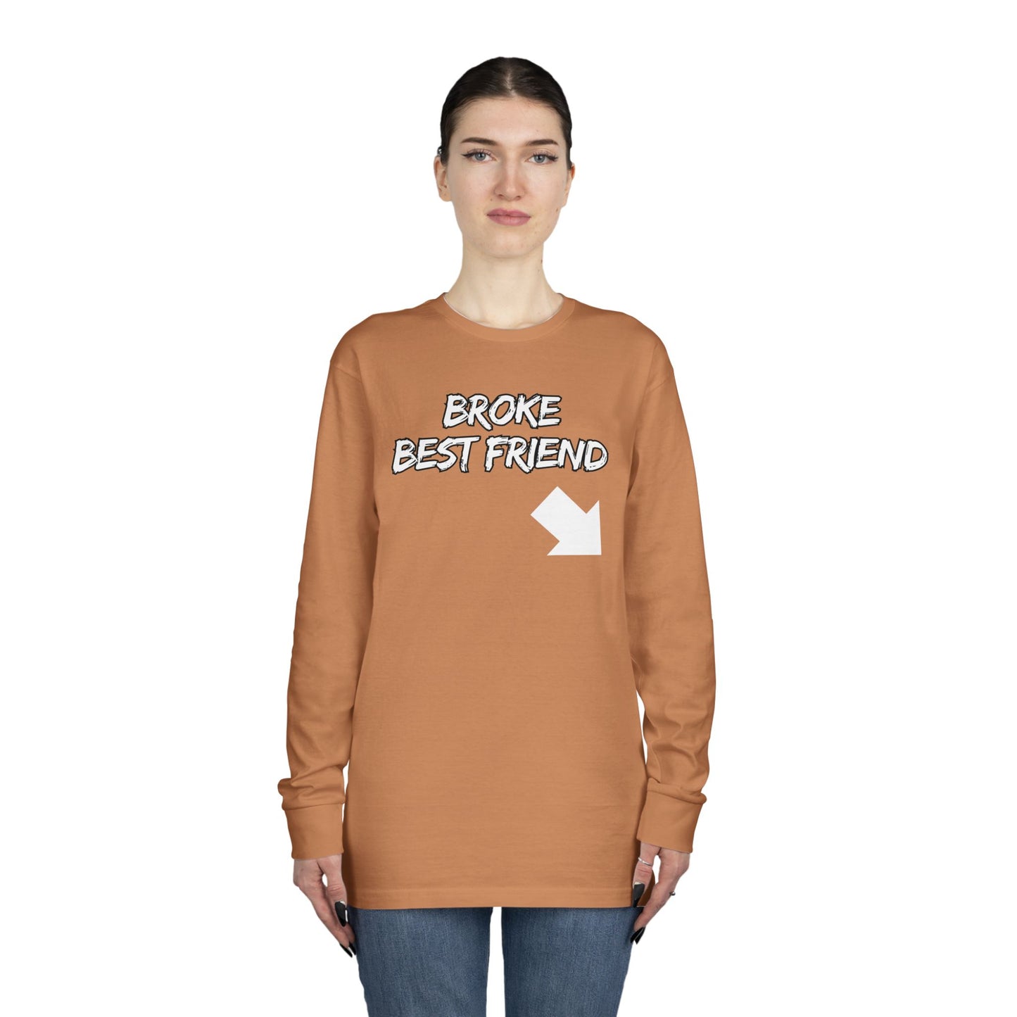 Bestfriend 1| Long Sleeve Crewneck Tee