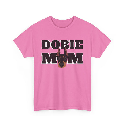 Dobie Mom 01 2025 Unisex Heavy Cotton Tee