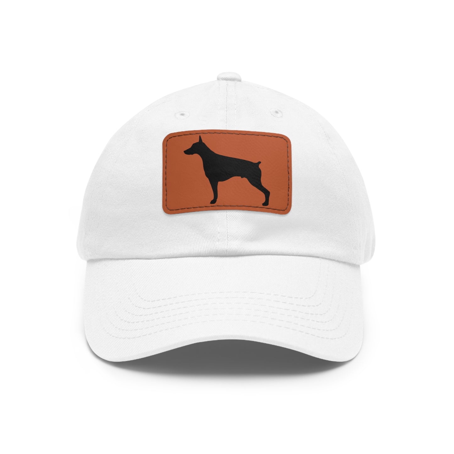 Stay 2 Dad Hat with Leather Patch (Rectangle)