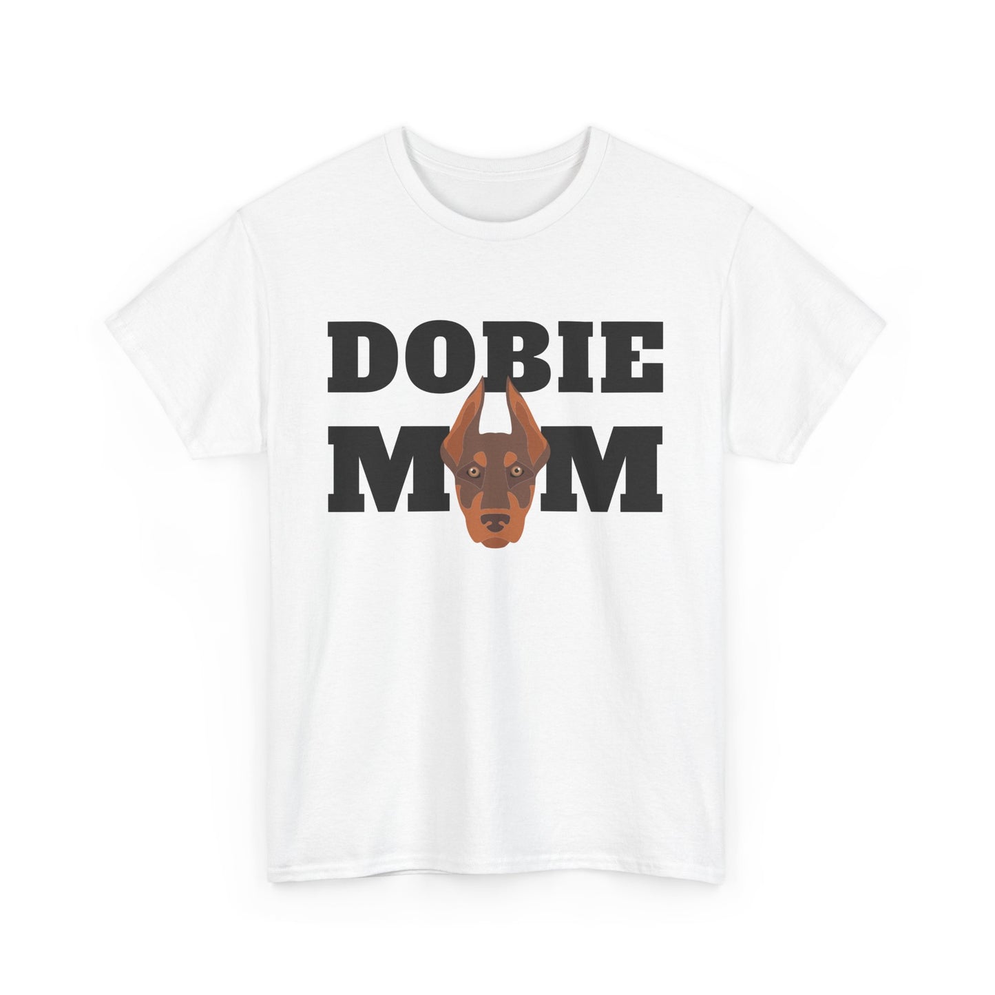 Dobie Mom 07 2025 Unisex Heavy Cotton Tee