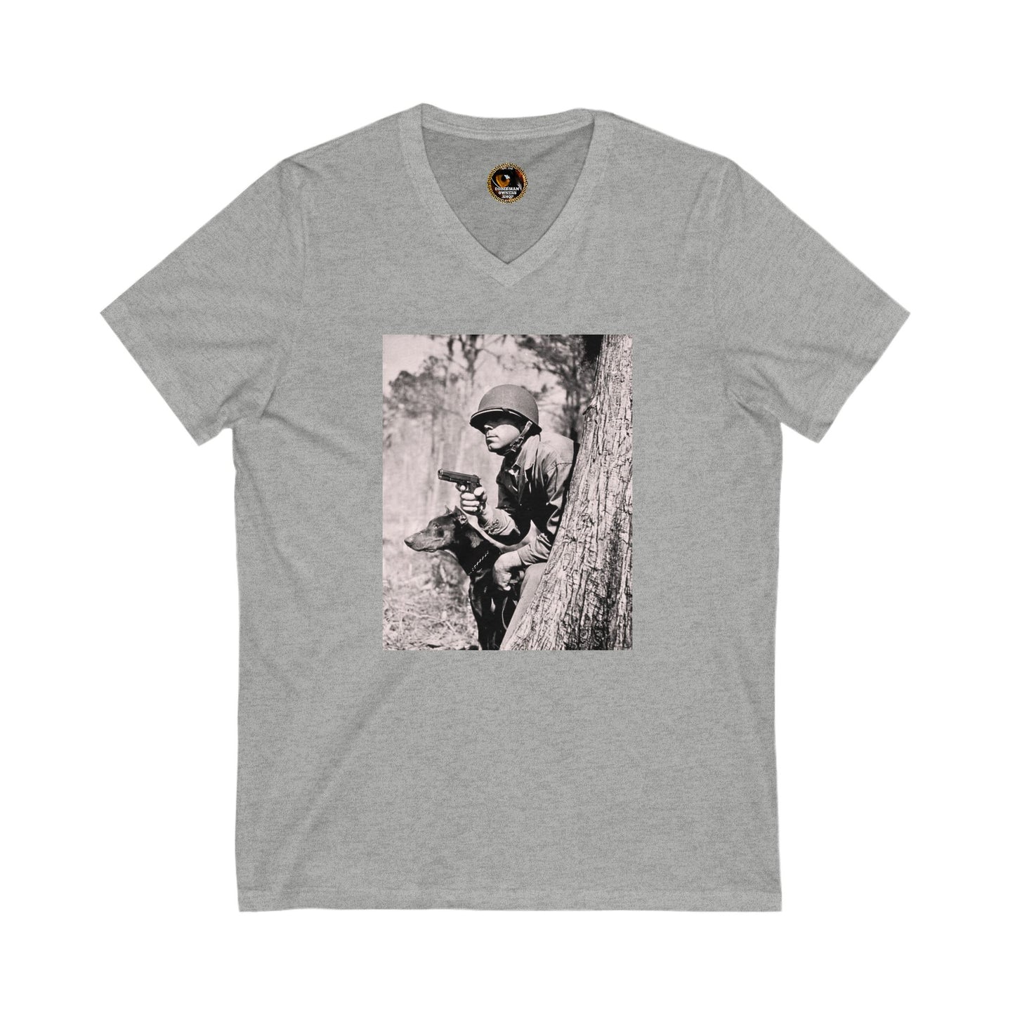 WW 3 Special Edition Private Label Unisex Jersey Short Sleeve V-Neck Tee