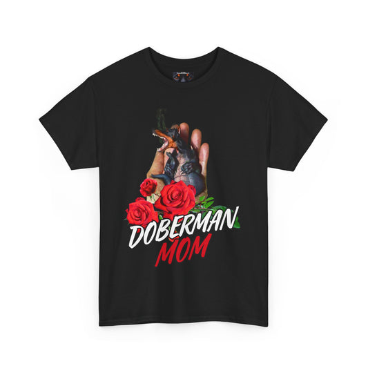 Dragon Mom Roses 10 Private Lable Unisex Heavy Cotton Tee