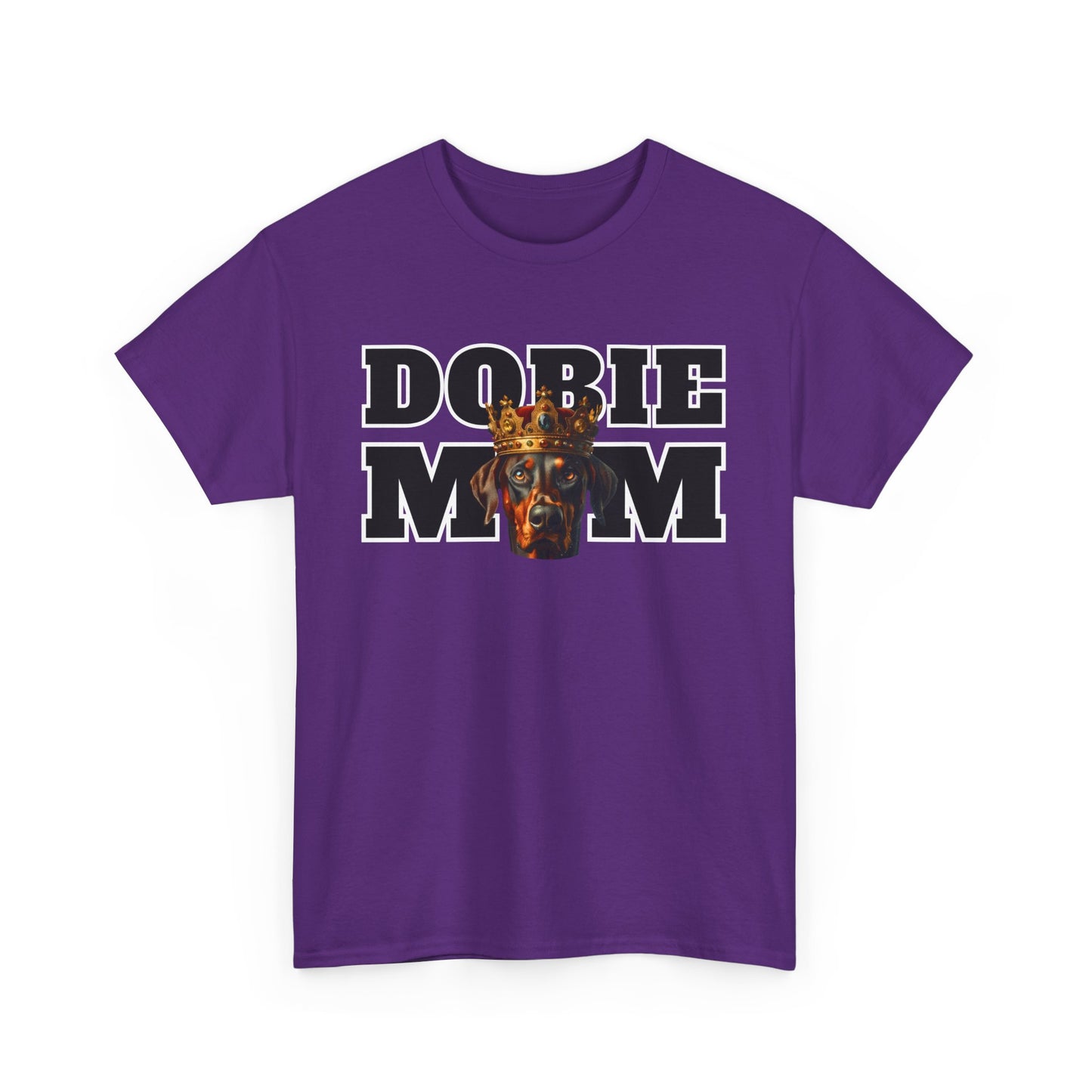 Dobie Mom 13 2025 Unisex Heavy Cotton Tee