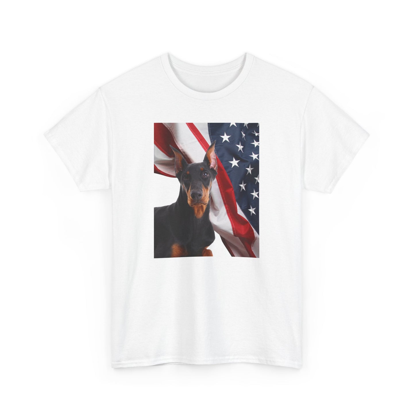 USA Flag 1 2025 Unisex Heavy Cotton Tee