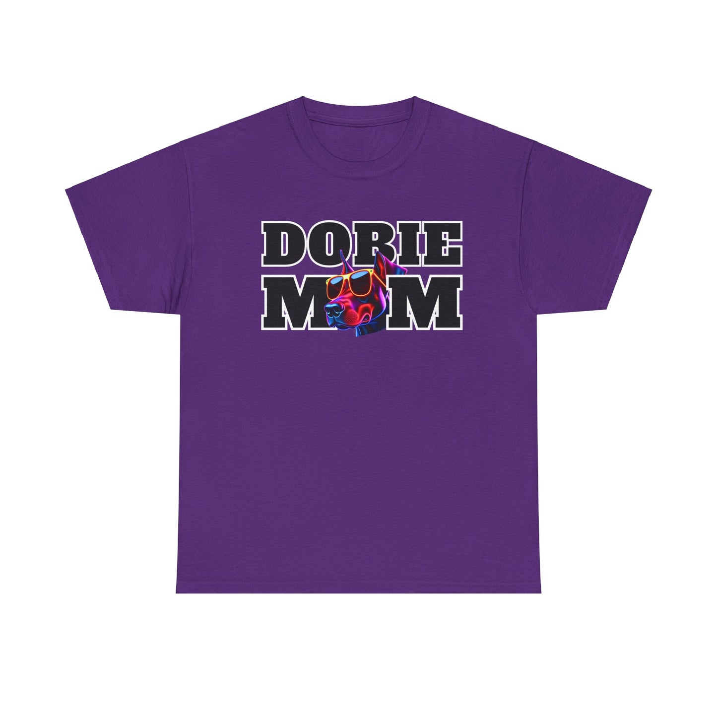 Dobie Mom 09 2025 Unisex Heavy Cotton Tee