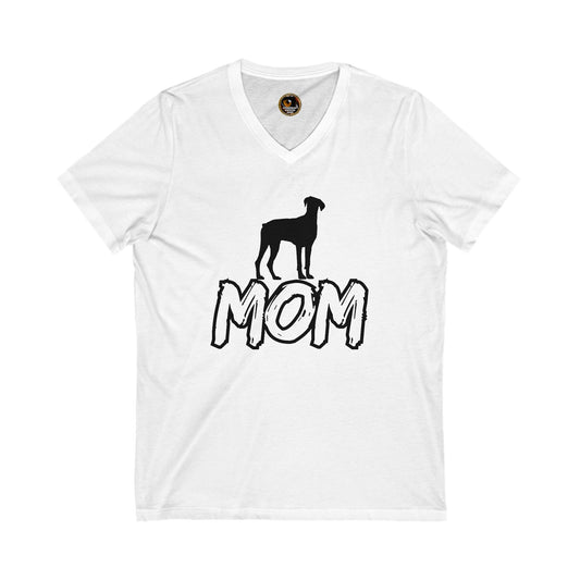 Mom 2 Special Edition Private Label Unisex Jersey Short Sleeve V-Neck Tee