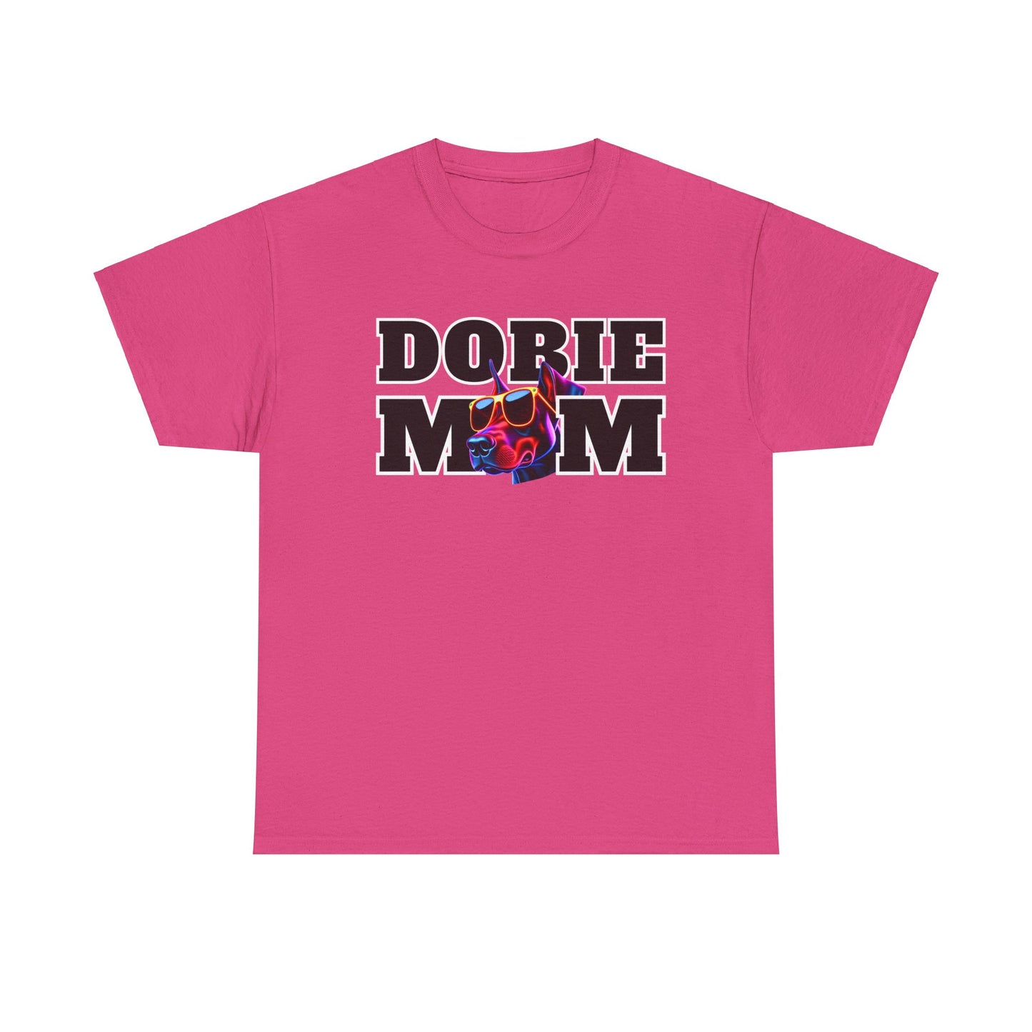 Dobie Mom 09 2025 Unisex Heavy Cotton Tee